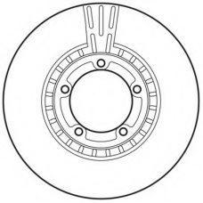 562768BC BENDIX Тормозной диск