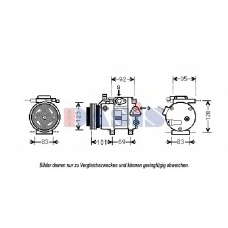 851839N AKS DASIS Компрессор, кондиционер