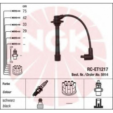 5914 NGK Комплект проводов зажигания