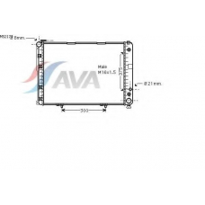 MS2177 AVA Радиатор, охлаждение двигателя