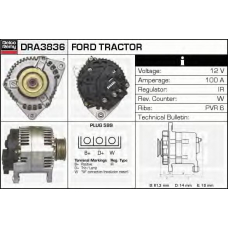 DRA3836 DELCO REMY Генератор