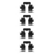 MBA1277 MINTEX Комплектующие, колодки дискового тормоза