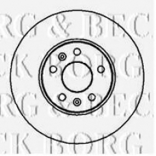 BBD5133 BORG & BECK Тормозной диск