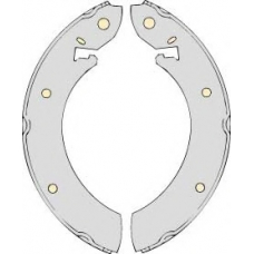 M567 MGA Комплект тормозных колодок