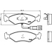 T4019 PAGID Комплект тормозных колодок, дисковый тормоз
