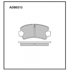 ADB0313 Allied Nippon Тормозные колодки