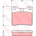 GDB1432 TRW Комплект тормозных колодок, дисковый тормоз