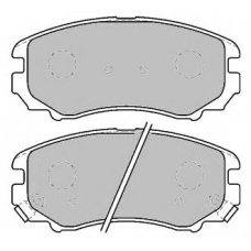 FDB1733 FERODO Комплект тормозных колодок, дисковый тормоз