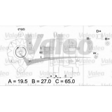 436372 VALEO Генератор