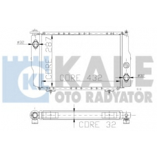 129800 KALE OTO RADYATOR Радиатор, охлаждение двигателя