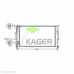 31-0028 KAGER Радиатор, охлаждение двигателя