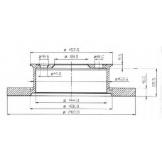 BDC3788 QUINTON HAZELL Тормозной диск