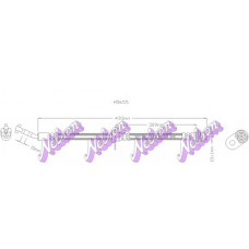 H5655 Brovex-Nelson Тормозной шланг