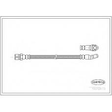 19018473 CORTECO Тормозной шланг