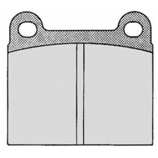 RA.0015.0 RAICAM Комплект тормозных колодок, дисковый тормоз