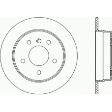 BDA1952.10 OPEN PARTS Тормозной диск