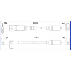 134706 HITACHI Комплект проводов зажигания