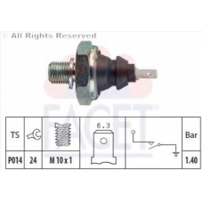 7.0046 FACET Датчик давления масла