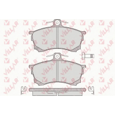626.0420 VILLAR Комплект тормозных колодок, дисковый тормоз