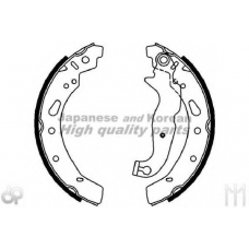 M068-15 ASHUKI Комплект тормозных колодок