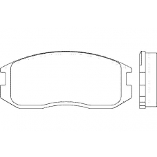 21650 150  0 4 T4047 TEXTAR Колодки тормозные