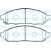 BP-6594 KAVO PARTS Комплект тормозных колодок, дисковый тормоз