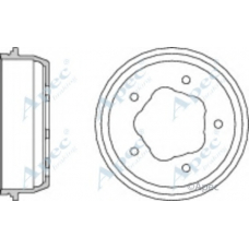 DRM9520 APEC Тормозной барабан