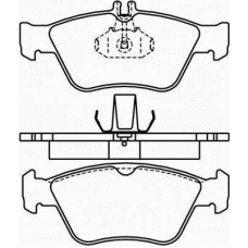 T1091-ECO PAGID Комплект тормозных колодок, дисковый тормоз