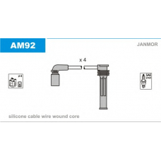 AM92 JANMOR Комплект проводов зажигания