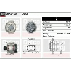 DRA0482 DELCO REMY Генератор