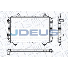 RA0110101 JDEUS Радиатор, охлаждение двигателя