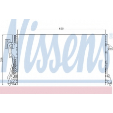 94265 NISSENS Конденсатор, кондиционер