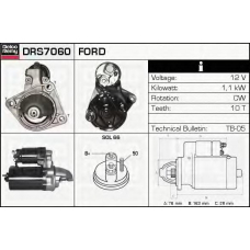 DRS7060 DELCO REMY Стартер