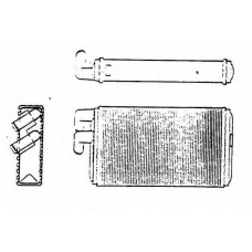 50602 NRF Теплообменник, отопление салона