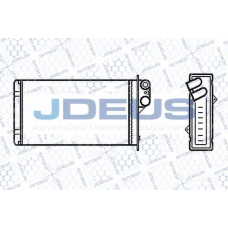 223M58 JDEUS Теплообменник, отопление салона