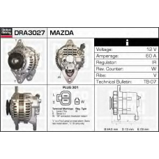 DRA3027 DELCO REMY Генератор