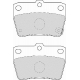 FD7001A NECTO Комплект тормозных колодок, дисковый тормоз