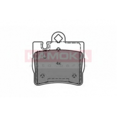JQ1012858 KAMOKA Комплект тормозных колодок, дисковый тормоз