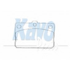 BP-9091 KAVO PARTS Комплект тормозных колодок, дисковый тормоз