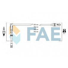 85065 FAE Комплект проводов зажигания