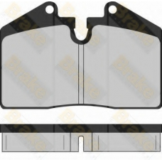 PA914 BRAKE ENGINEERING Комплект тормозных колодок, дисковый тормоз