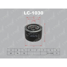 LC-1030 LYNX Фильтр масляный