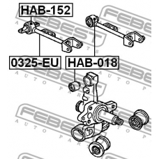 HAB-152 FEBEST Подвеска, рычаг независимой подвески колеса