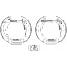 8DB 355 003-981 HELLA PAGID Комплект тормозных колодок