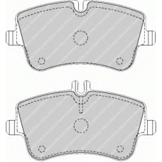 FDB1429 FERODO Комплект тормозных колодок, дисковый тормоз