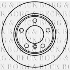 BBD5263 BORG & BECK Тормозной диск