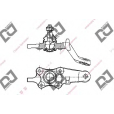 DB1019 DJ PARTS Несущий / направляющий шарнир