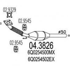 04.3826 MTS Катализатор