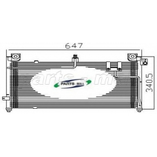 PXNCH-001 Parts mall Конденсатор, кондиционер