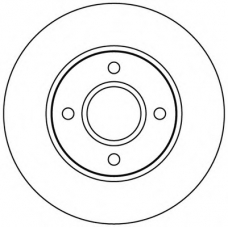 D2087 SIMER Тормозной диск